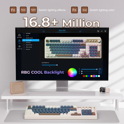 GreenWave S99 RGB Tri-Mode Gaming Keyboard