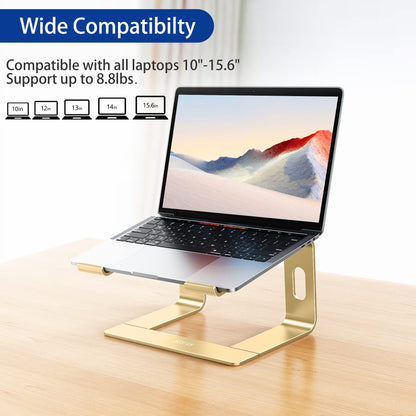 ElevatePro Aluminum Laptop Stand - Ergonomic & Stylish