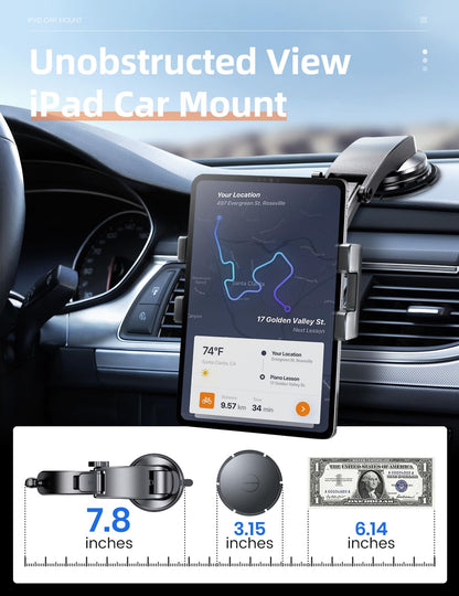 eSamcore Car Suction Cup iPad Holder