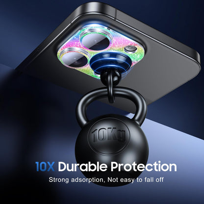 UniqueMe for 3 Pack iPhone 16 Pro/iPhone 16 Pro Max Camera Lens Protector