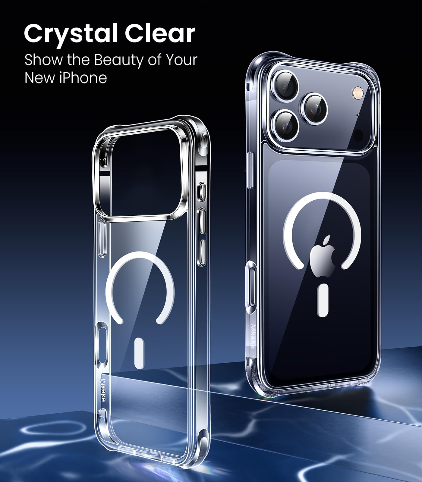 CrystalGuard i16: Clear, Tough, Anti-Yellowing Case