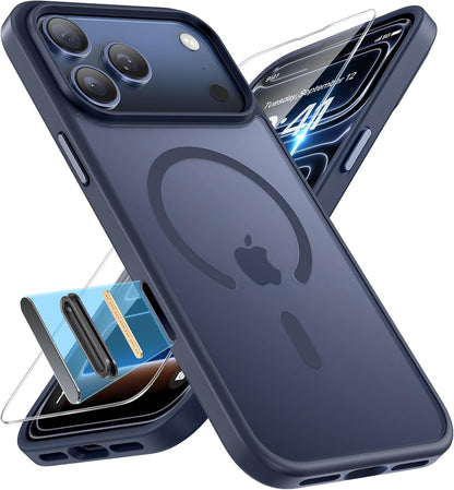 Miracase Magnetic iPhone 14 Case with Protectors