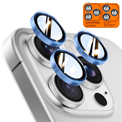 TOCOL Camera Lens Protector for iPhone 17 Tempered Glass HD Individual Scratch Resistant Camera Cover Accessories Case Friendly 2 Pack（Clear）