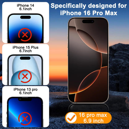 SIBEITU 3+3 Pack Screen Protector for iPhone 17 6.3 Inch Tempered Glass