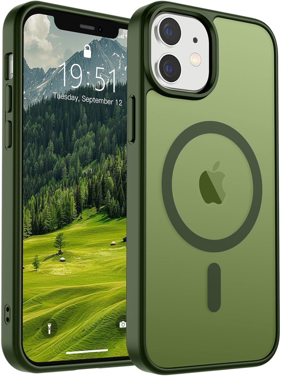 SUPFINE Magnetic iPhone SE/8 Matte Black Case