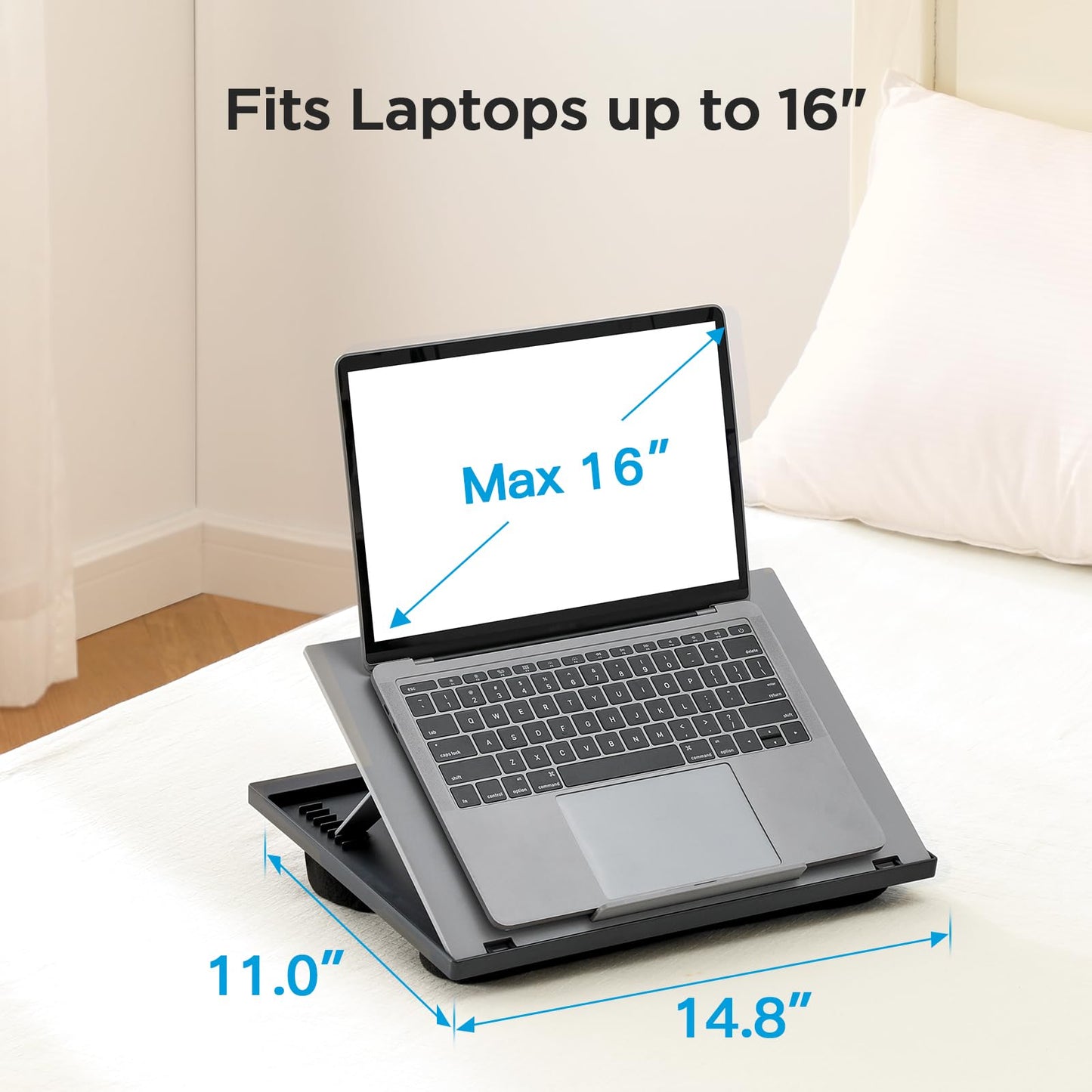 HUANUO FlexiStand: 8-Angle Laptop Comfort Desk