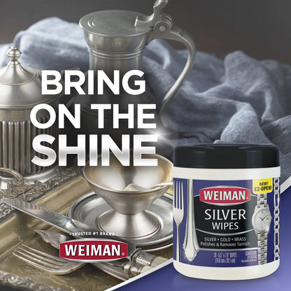 ShineGuard Silver Wipes - 6 Pack Jewelry Cleaner