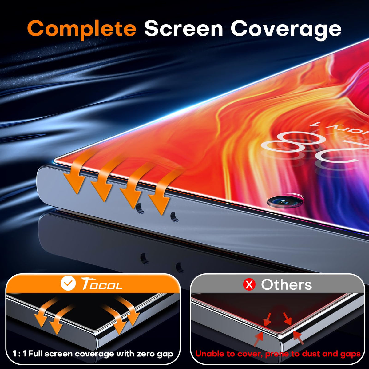 TOCOL for Pixel 10 Pro XL Screen Protector