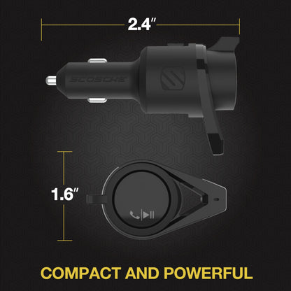 Scosche DriveConnect: Bluetooth FM & Dual USB Charger