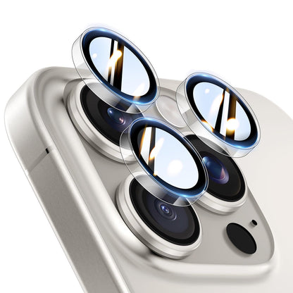 TOCOL Camera Lens Protector for iPhone 17 Tempered Glass HD Individual Scratch Resistant Camera Cover Accessories Case Friendly 2 Pack（Clear）