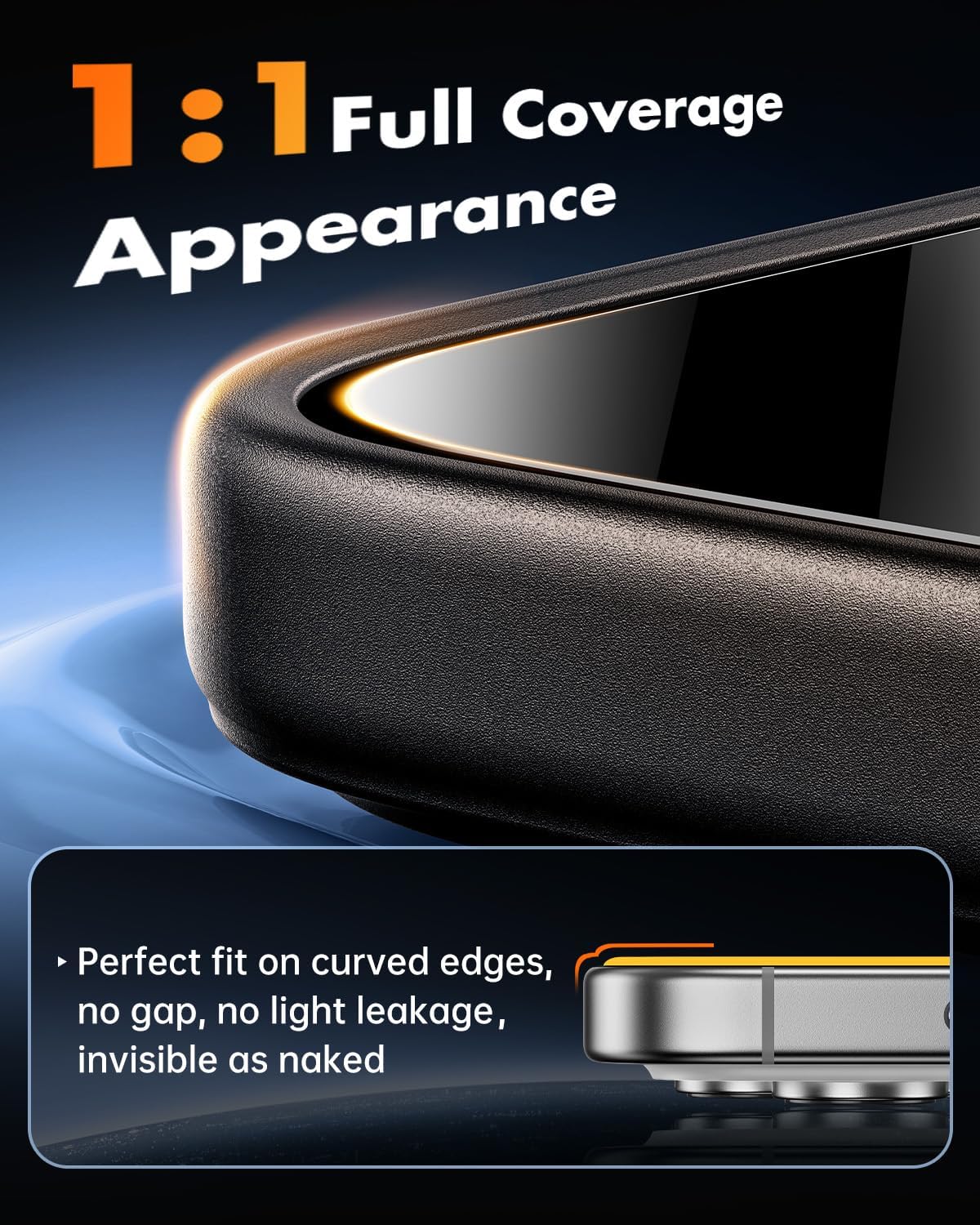 UNBREAKcable iPhone 16 Pro Max Privacy Screen 3 Pack