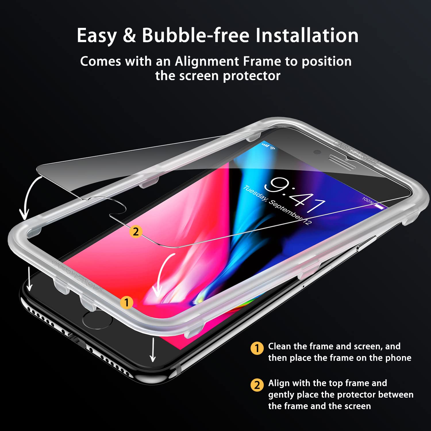 UNBREAKcable iPhone 12 Pro Max Privacy Shield 2-Pack - Small Enterprise