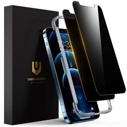 UNBREAKcable iPhone 12 Pro Max Privacy Shield 2-Pack - Small Enterprise