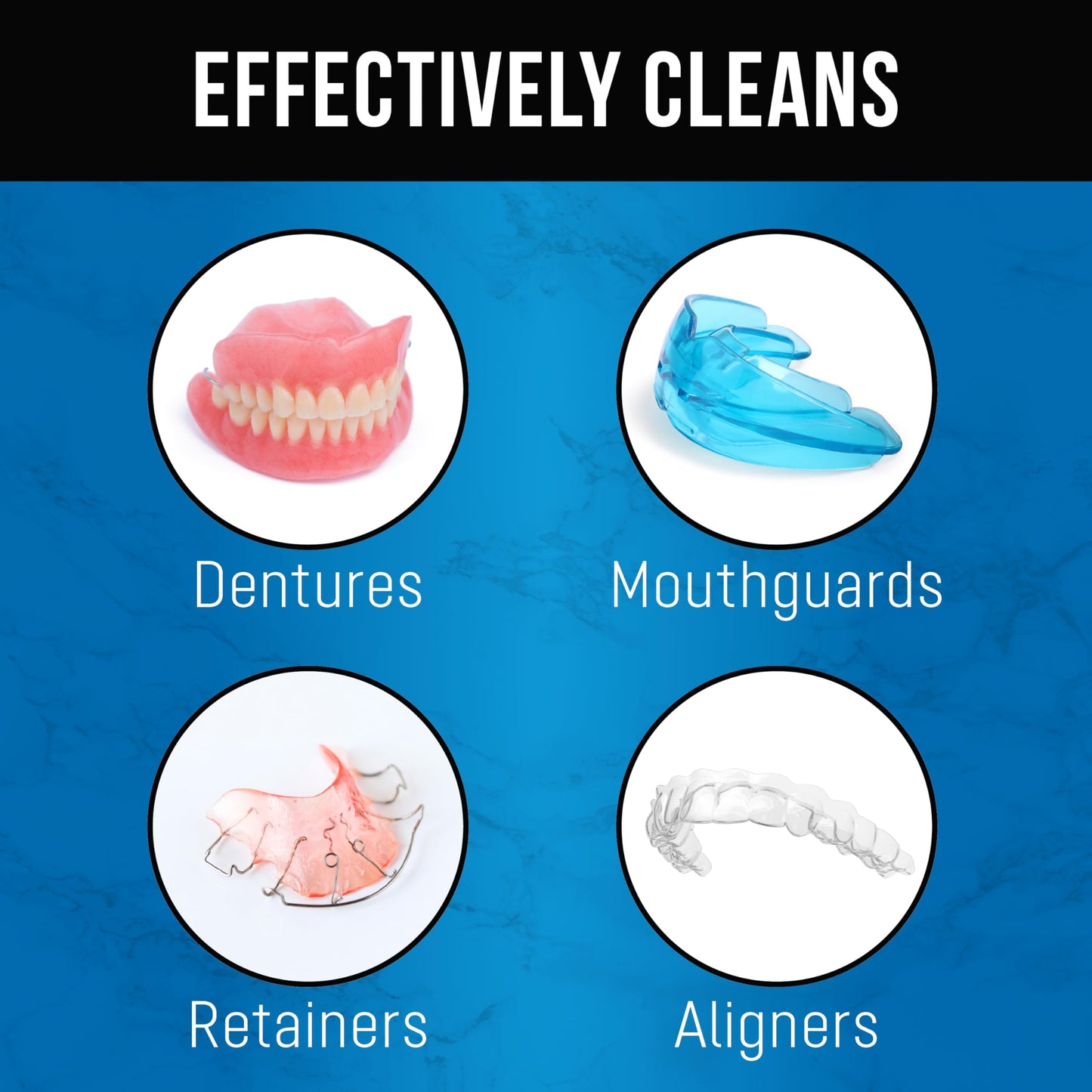 FreshGuard: 3-Min Denture & Aligner Clean Tablets
