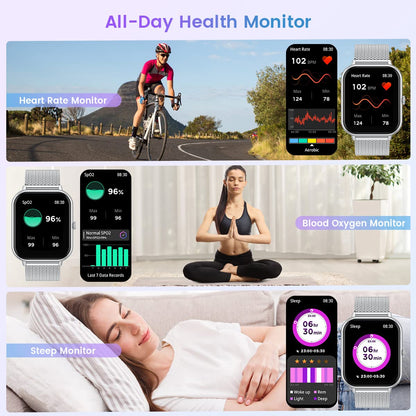 FitGoddess Smartwatch: Health & Fitness Tracker - Small Enterprise