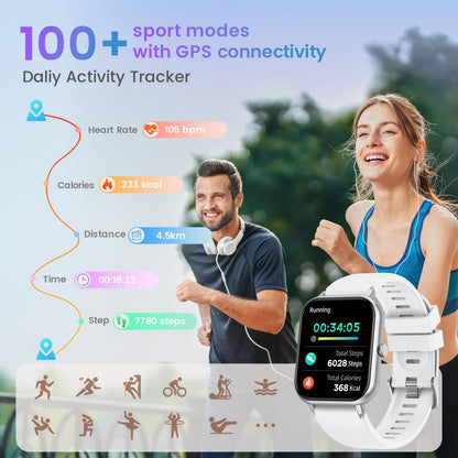 FitGoddess Smartwatch: Health & Fitness Tracker - Small Enterprise