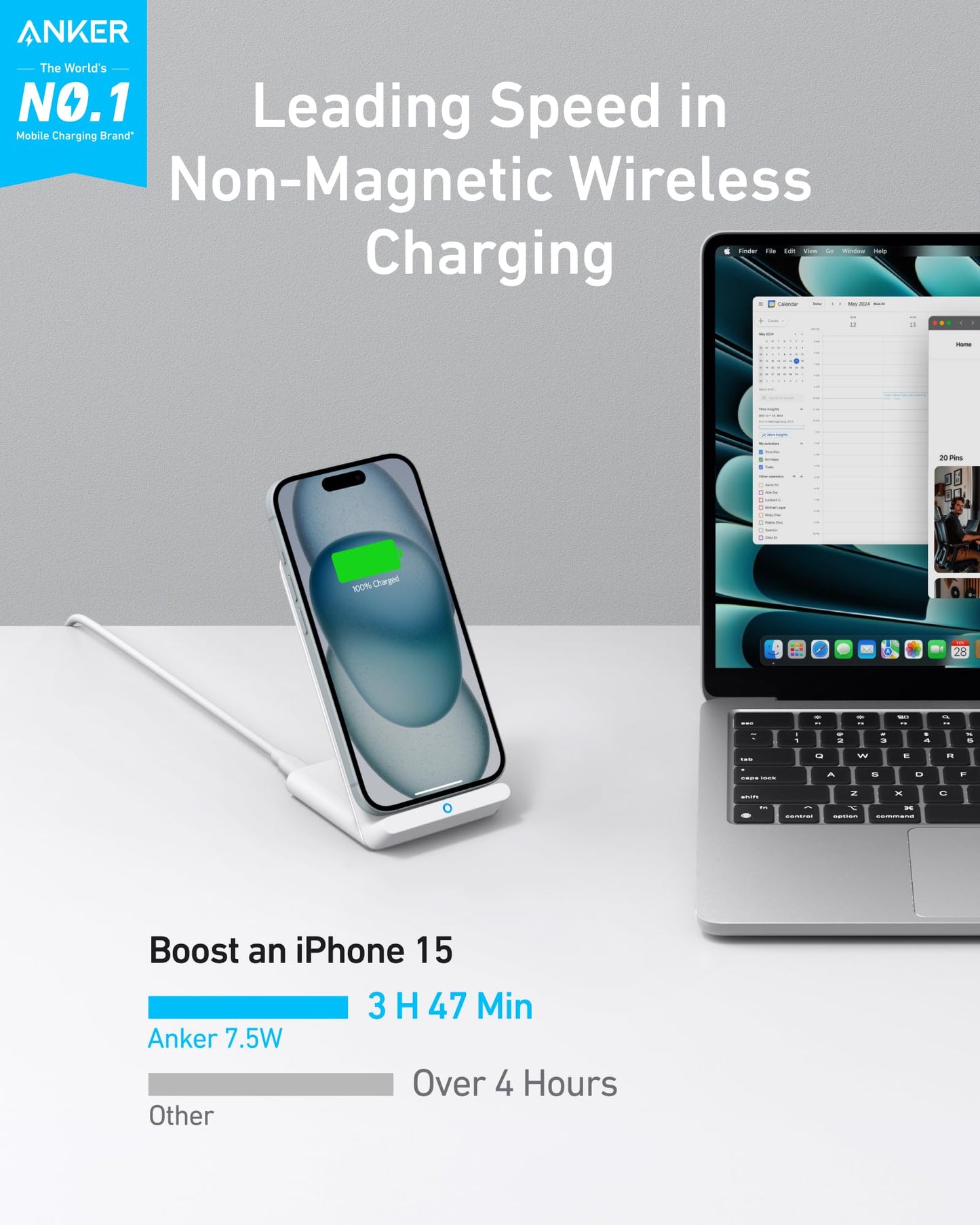 Anker 313 Wireless Charger Stand - Small Enterprise