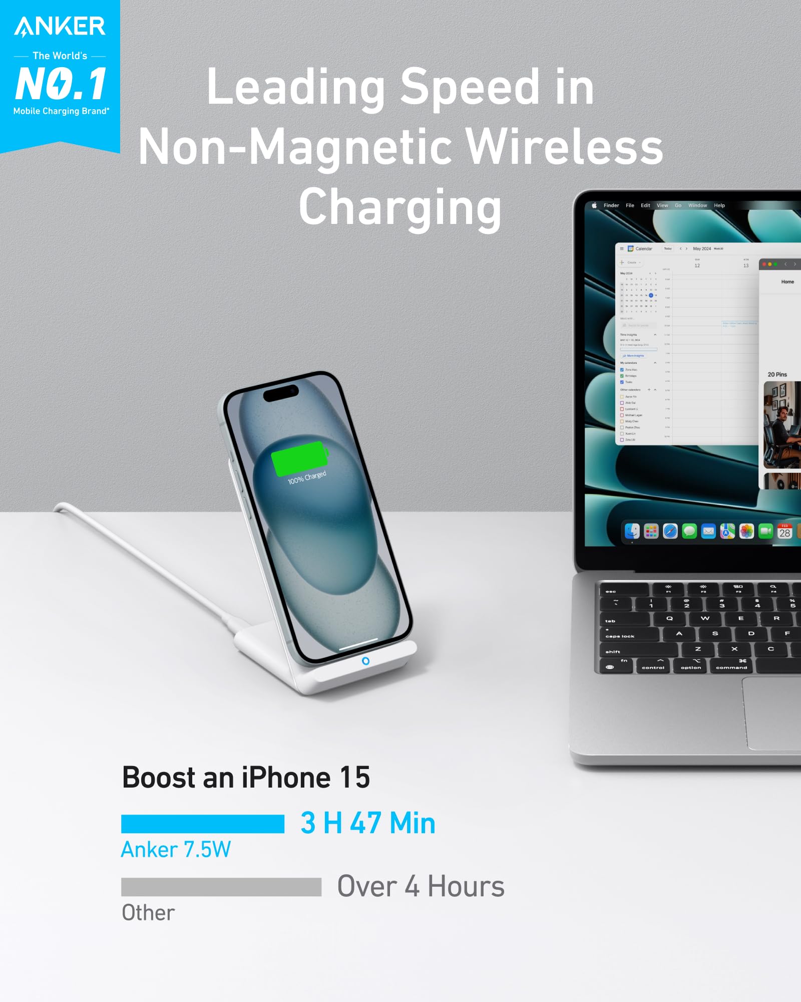 Anker 313 Wireless Charger Stand - Small Enterprise