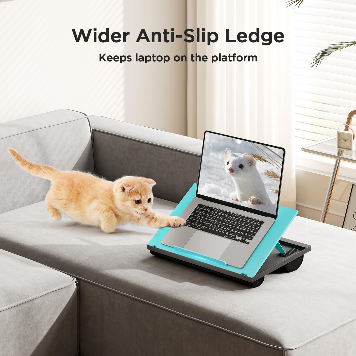 HUANUO FlexiStand: 8-Angle Laptop Comfort Desk