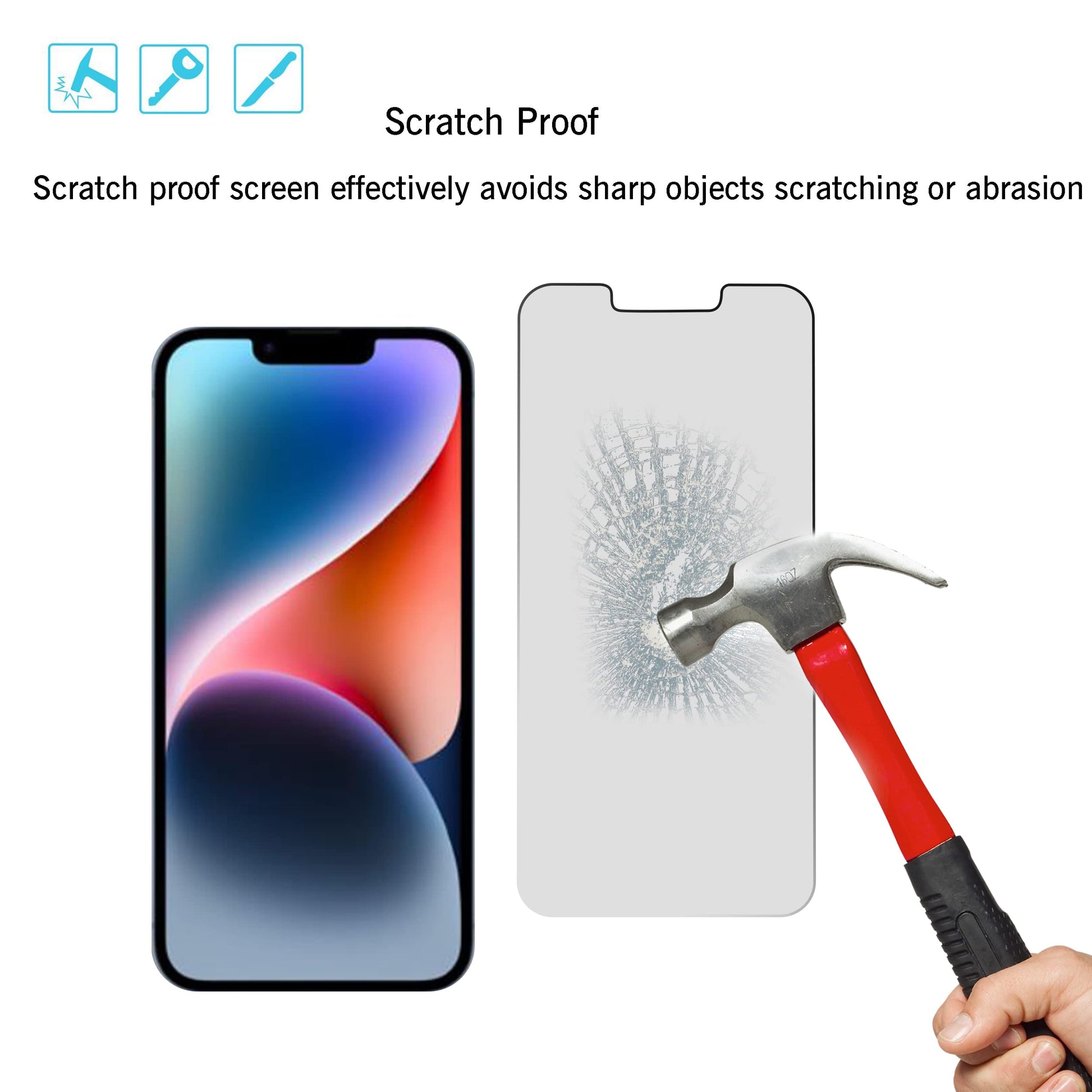 Ailun iPhone 16 Privacy & Lens Protector 3-Pack - Small Enterprise