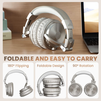 OneOdio ProC: 110Hr Bluetooth Foldable Bass Headset