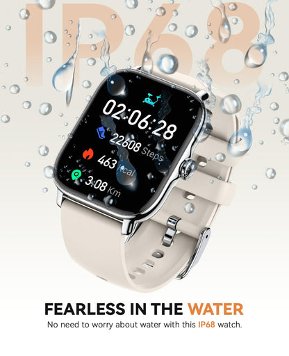 FitTrack SmartWatch: Call, Fitness, Waterproof & More - Small Enterprise