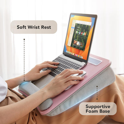 CushyLap Desk: Portable Laptop Stand & Storage