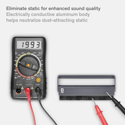 VinylGuard Carbon Brush: Anti-Static Record Cleaner