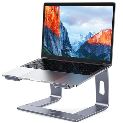 ElevatePro Aluminum Laptop Stand - Ergonomic & Stylish