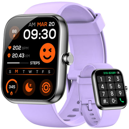 FitSmart Alexa Watch: HD Touchscreen & Health Tracker - Small Enterprise