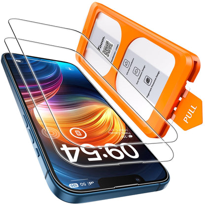 TOCOL Privacy Shield 9H Glass for iPhone 15 - 2 Pack - Small Enterprise