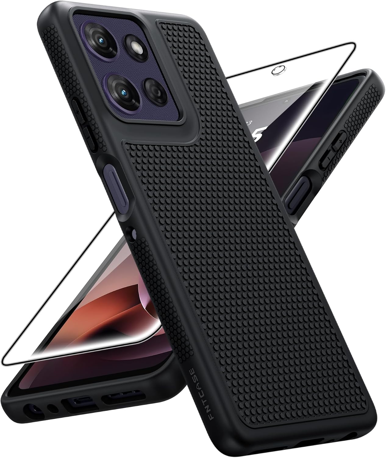 FNTCASE Galaxy A17/A16 5G Military Grade Case Black