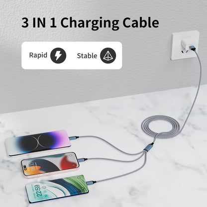QuadCharge 65W: 4-in-1 Fast Multi-Cable