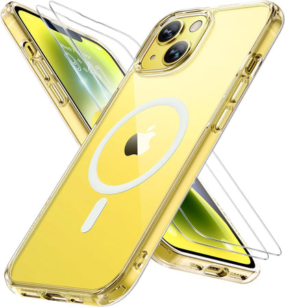 Miracase Magnetic iPhone 14 Case with Protectors