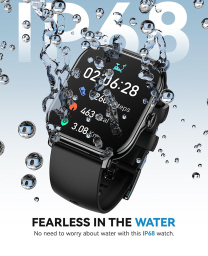 FitTrack SmartWatch: Call, Fitness, Waterproof & More - Small Enterprise
