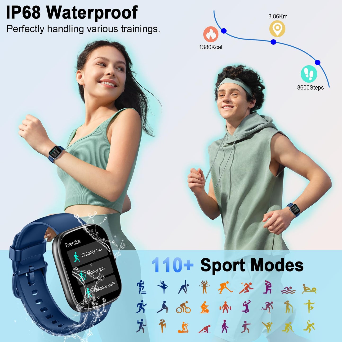 FitTrack 2025: HD Smartwatch for Active Lifestyles - Small Enterprise