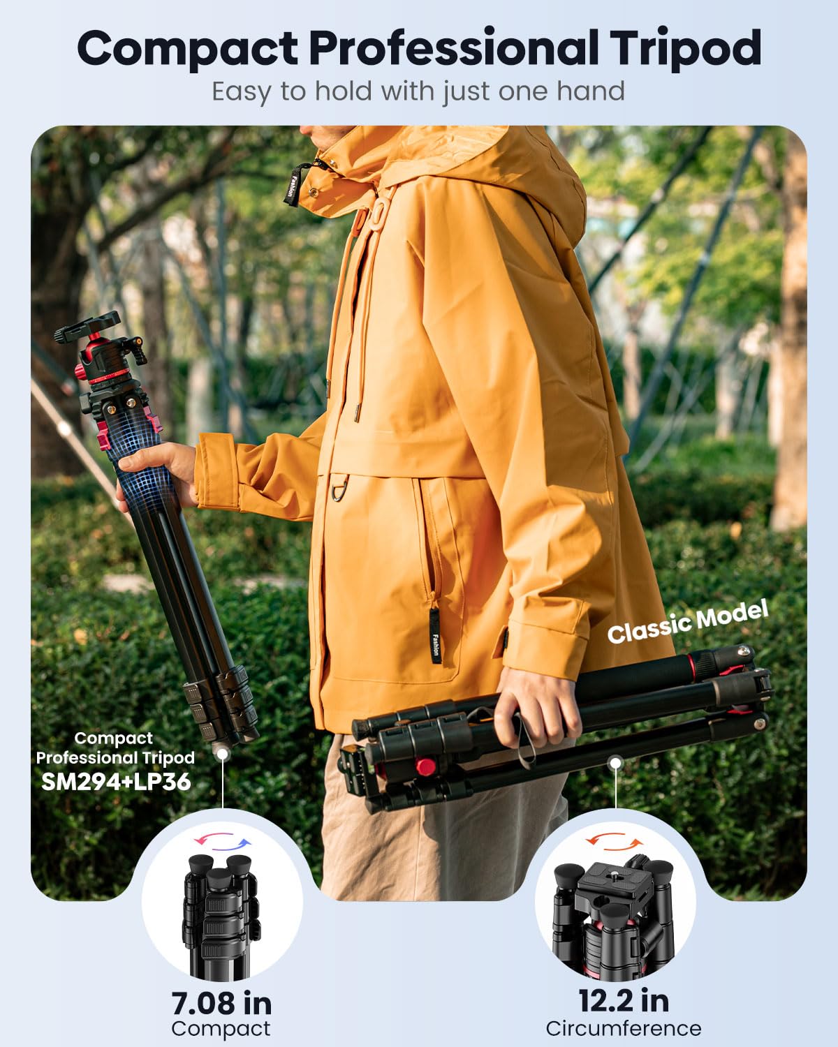 68 Lightweight Travel Camera Tripod