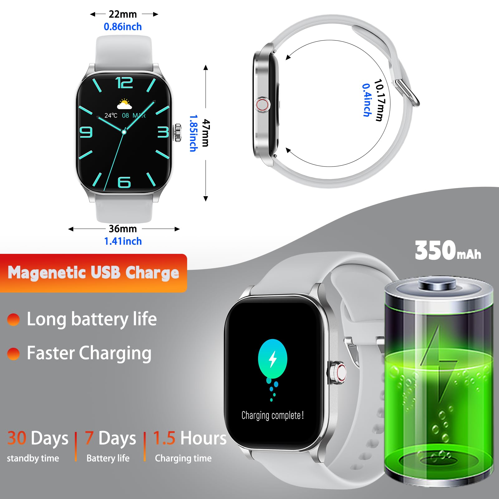 SmartFit Pro: All-in-One Health & Fitness Watch - Small Enterprise