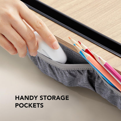 CushyLap Desk: Portable Laptop Stand & Storage