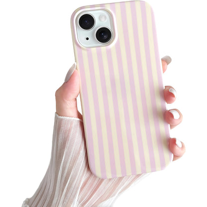 Yeddabox for iPhone 17 Pro Max Case Cute Striped Phone Case Soft TPU Slim Shockproof Phone Cover for Women Girls, Pink