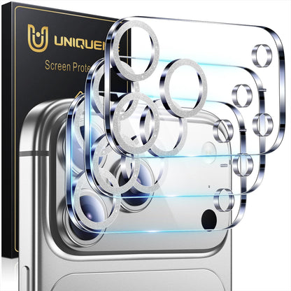 UniqueMe for 3 Pack iPhone 16 Pro/iPhone 16 Pro Max Camera Lens Protector