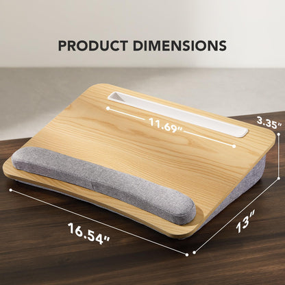 CushyLap Desk: Portable Laptop Stand & Storage