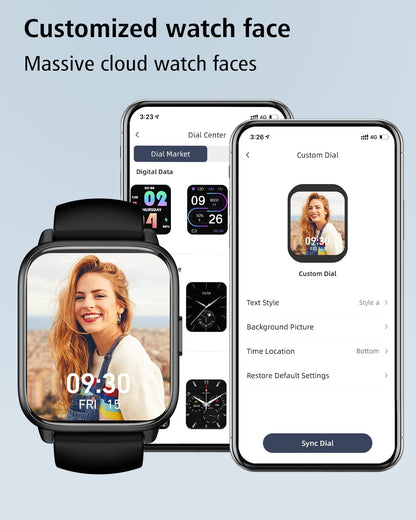 RUIMEN Smartwatch: Answer Calls, Track Fitness - Small Enterprise