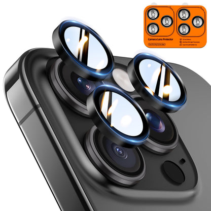 TOCOL Camera Lens Protector for iPhone 17 Tempered Glass HD Individual Scratch Resistant Camera Cover Accessories Case Friendly 2 Pack（Clear）