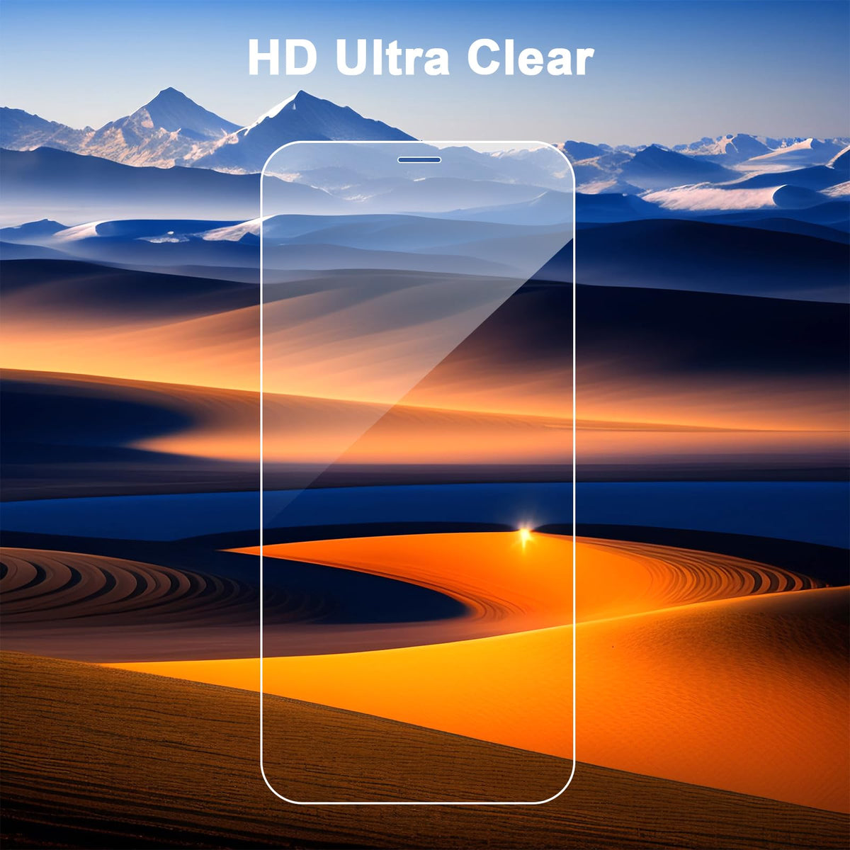 SIBEITU 3+3 Pack Screen Protector for iPhone 17 6.3 Inch Tempered Glass