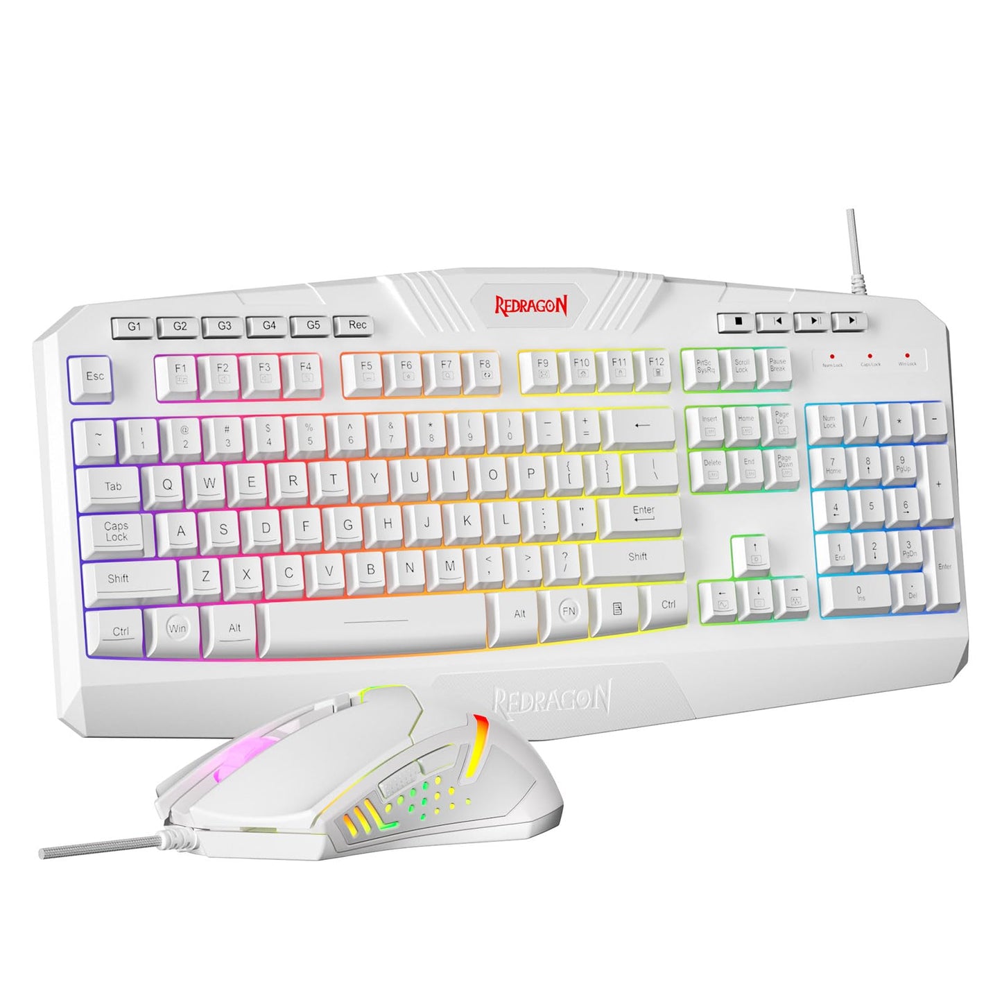 Redragon Elite RGB Combo: S101 Keyboard & M601 Mouse