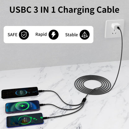QuadCharge 65W: 4-in-1 Fast Multi-Cable