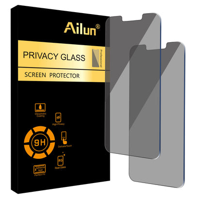 Ailun iPhone Privacy Glass 3-Pack - 6.1 Security - Small Enterprise