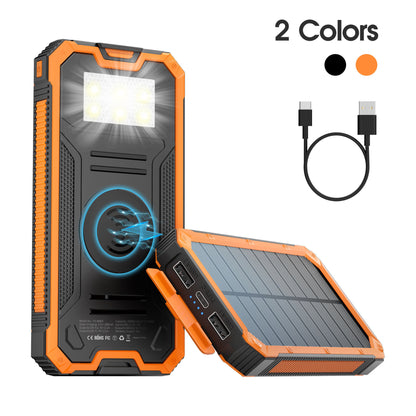 Outdoor Waterproof Wireless Charger Solar Charging Unit