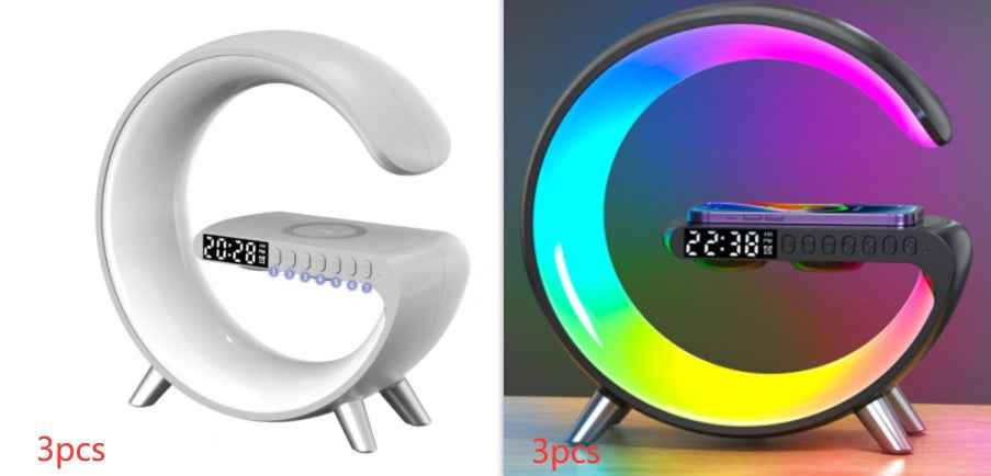 Intelligent G Shaped LED Lamp with Bluetooth Speaker